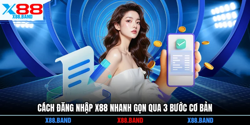 Cách đăng nhập X88 nhanh gọn qua 3 bước cơ bản