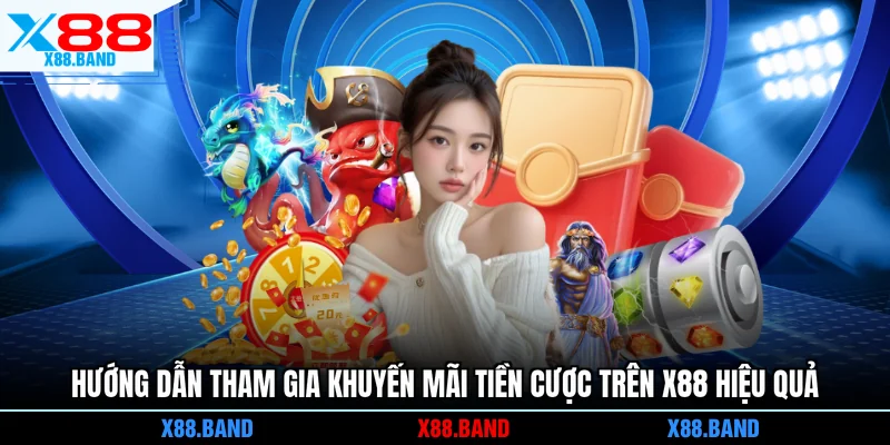 Hướng dẫn tham gia khuyến mãi tiền cược trên X88 hiệu quả 