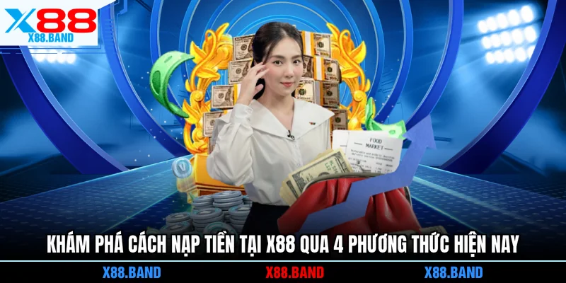 Khám phá cách nạp tiền tại X88 qua 4 phương thức hiện nay