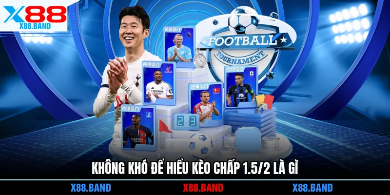 Không khó để hiểu kèo chấp 1.5/2 là gì