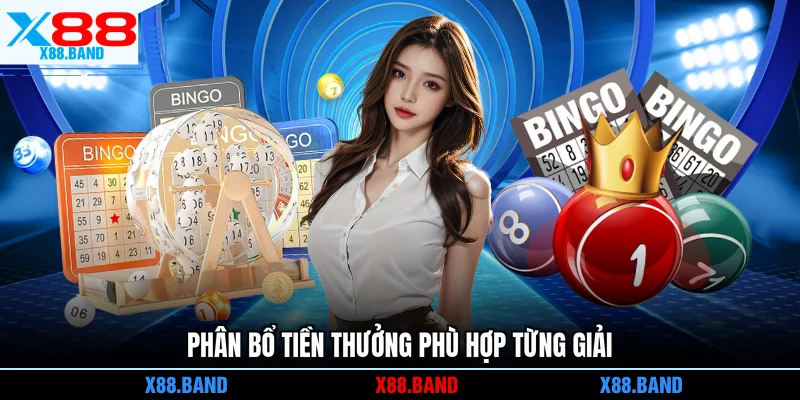 Phân bổ tiền thưởng phù hợp từng giải