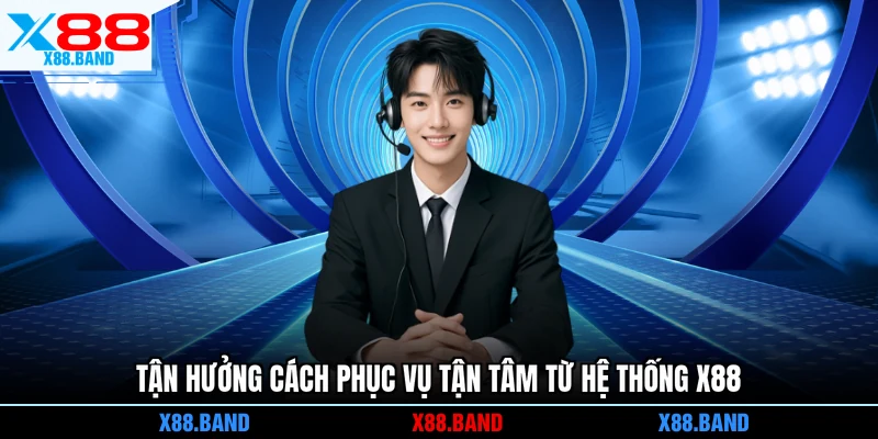 Tận hưởng cách phục vụ tận tâm từ hệ thống X88