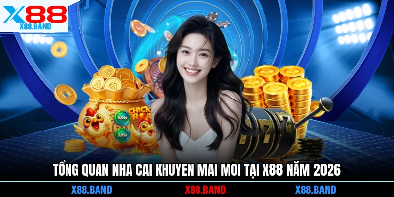 Tổng quan nha cai khuyen mai moi tại X88 năm 2026