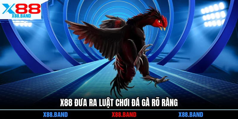 X88 đưa ra luật chơi đá gà rõ ràng